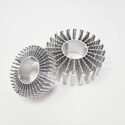 Mua T Profile Custom Aluminum Radiator Đen hoặc Customized Round Aluminum Heat Sink online manufacture