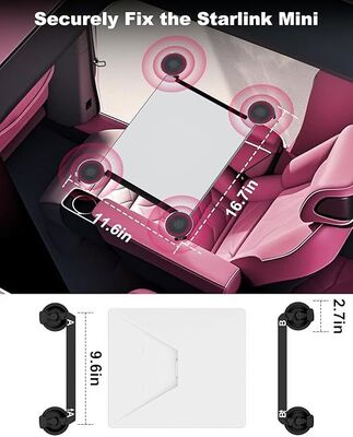 Mua Máy ô tô đắp cốc hút nặng cho Starlink Mini, Bộ điều chỉnh mái xe an toàn cho lái xe online manufacture