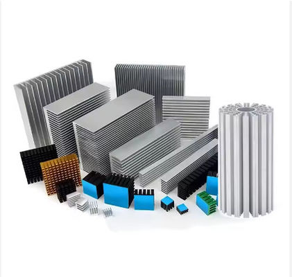 Phong trào Fin nhôm vỏ Thermopile cho năng lượng cao LED IC Chip Cooler Radiator