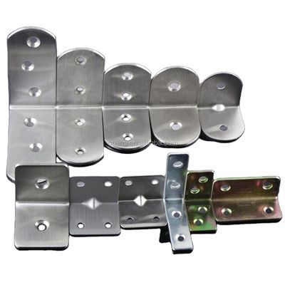 Ống đệm góc kim loại có độ bền cao Bấm cắt chính xác Lắp đặt an toàn Lớp phủ chống ăn mòn