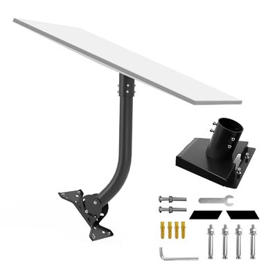 Bộ lắp đặt Starlink chuyên nghiệp cho tấm pin mặt trời - góc nghiêng điều chỉnh & Ống gắn tường cho Starlink Gen 3 / V3